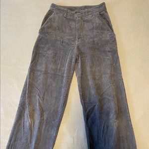 Frankie Trouser – Fox Corduroy in Steel Blue